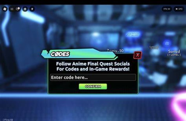 Anime Quest Codes - Roblox Freebies