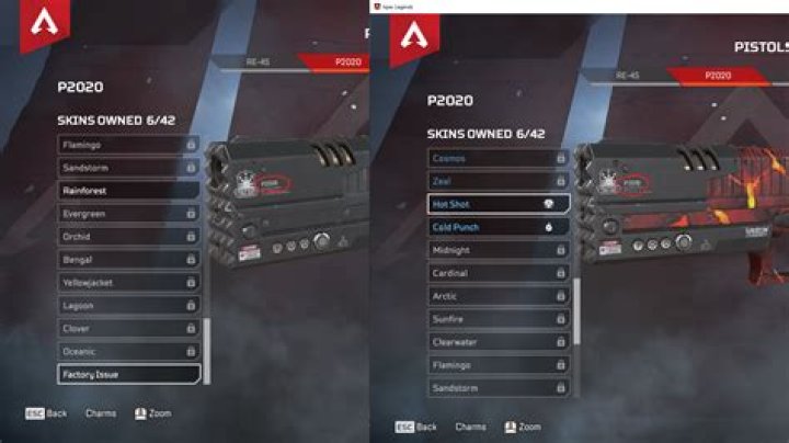 Apex Legends Factory Issue P2020 Skin