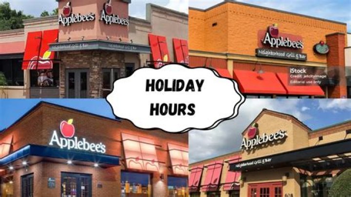 Applebee’s Holiday Hours