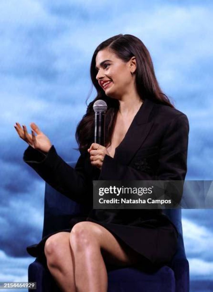 aria mia loberti speaks onstage during the unicef gala at cipriani wall st on november 28, 2023 in new york city aria mia loberti speaks onstage during the unicef gala at cipriani wall st on november 28, 2023 in new york city