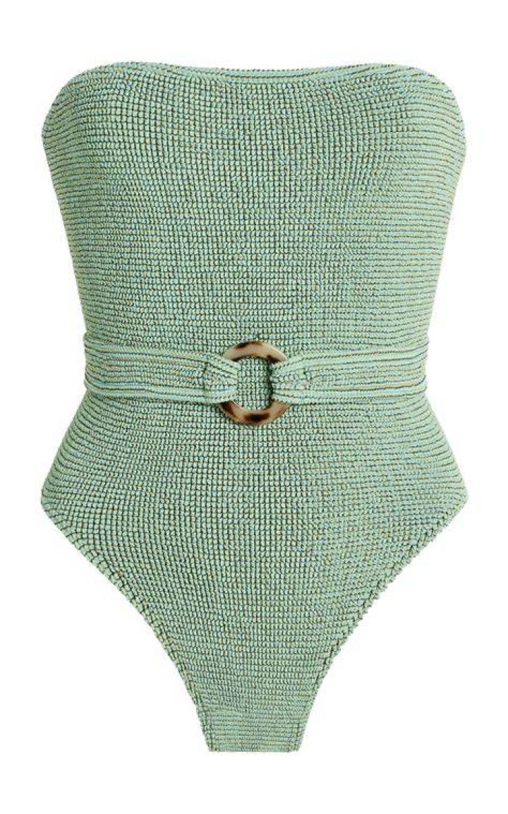 Belted One-Piece Swimsuit Belted One-Piece Swimsuit