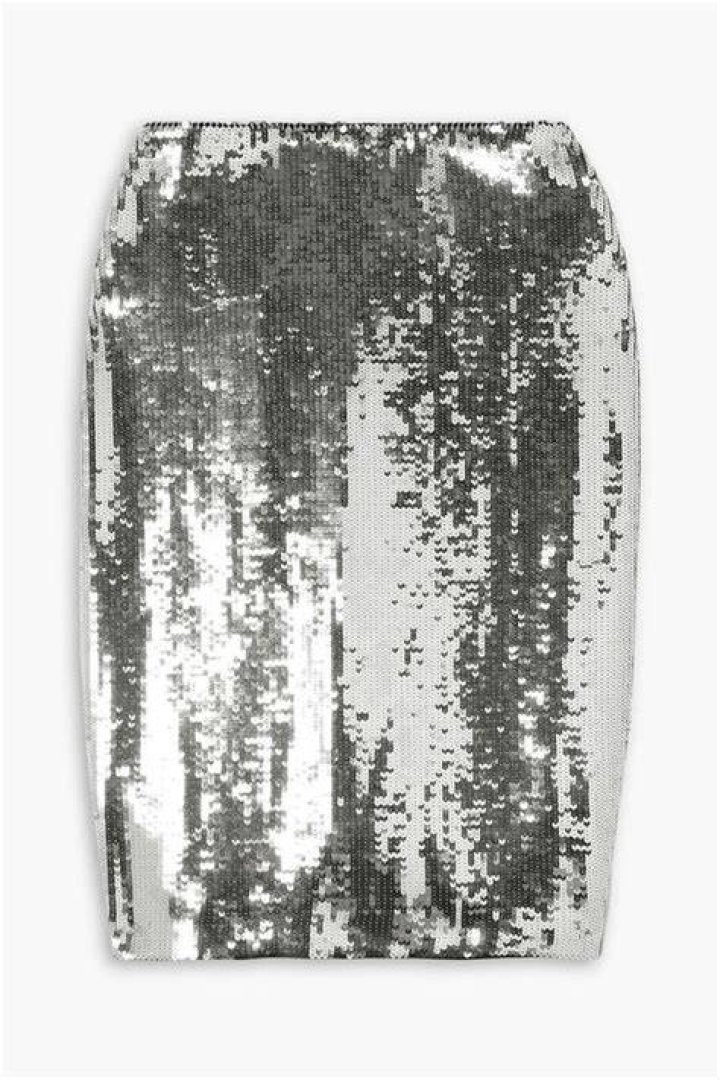 Bonne Sequined Jersey Skirt Bonne Sequined Jersey Skirt