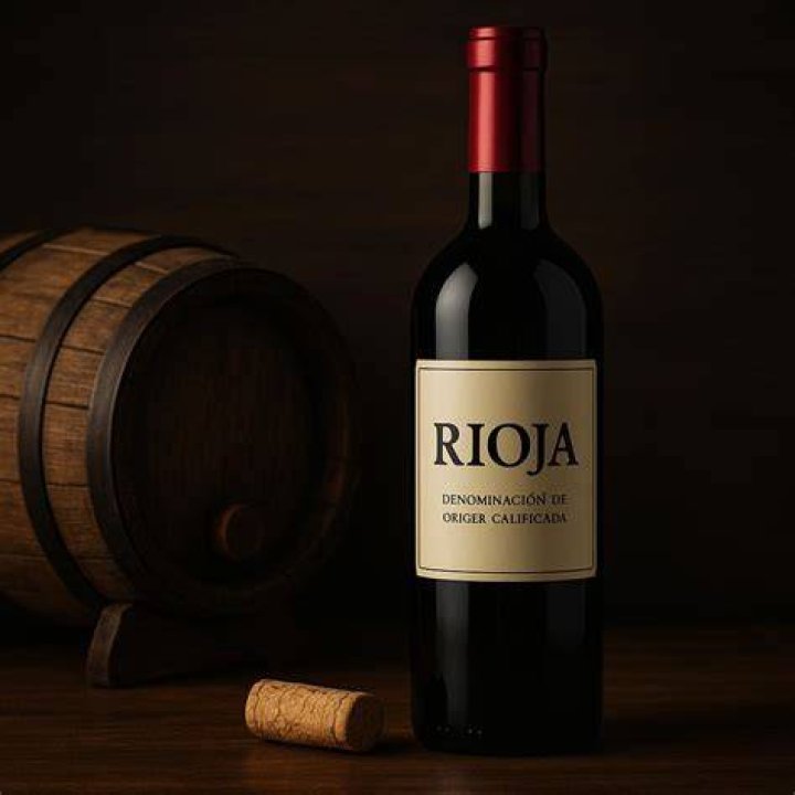 botella de vino de rioja botella de vino de rioja