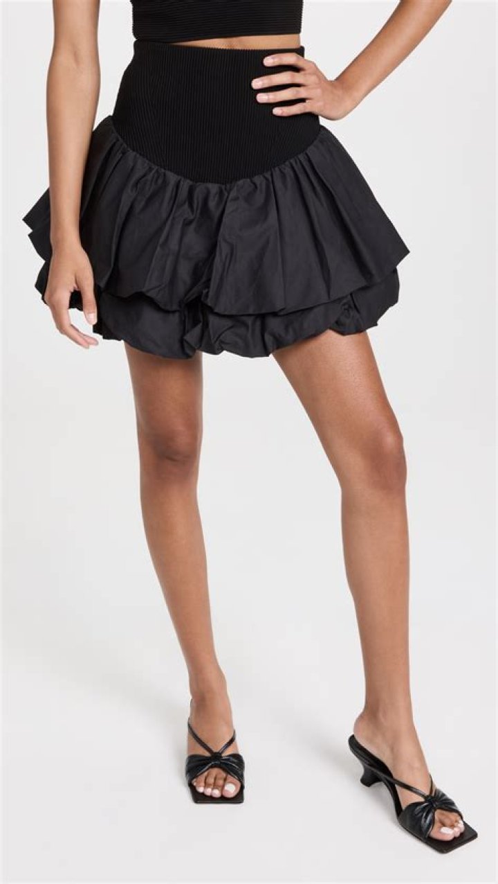 Bubble Hem Skirt Bubble Hem Skirt