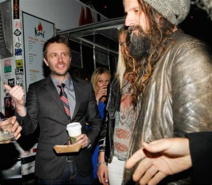 Chris Hardwick and Rob Zombie
