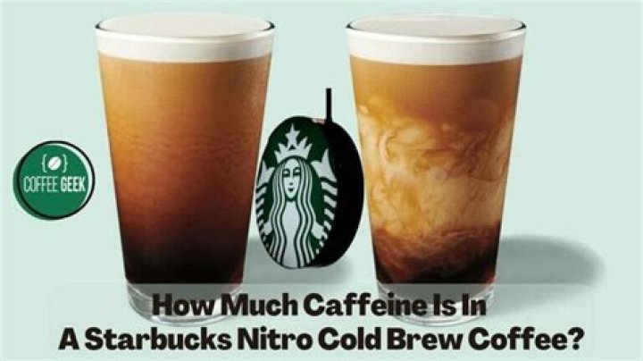 Does Starbucks Nitro have more caffeine?
