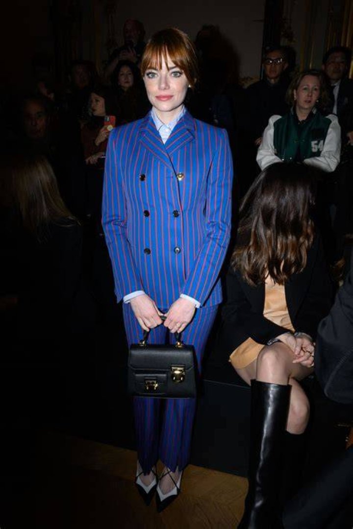 Emma Stone street style emma stone paris fashion week street style