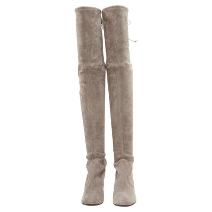 Highland suede over-the knee boots
