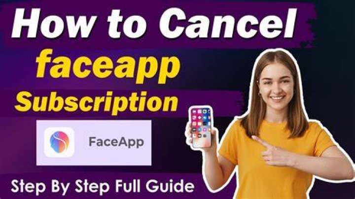 How do I cancel FaceApp subscription on iPhone?