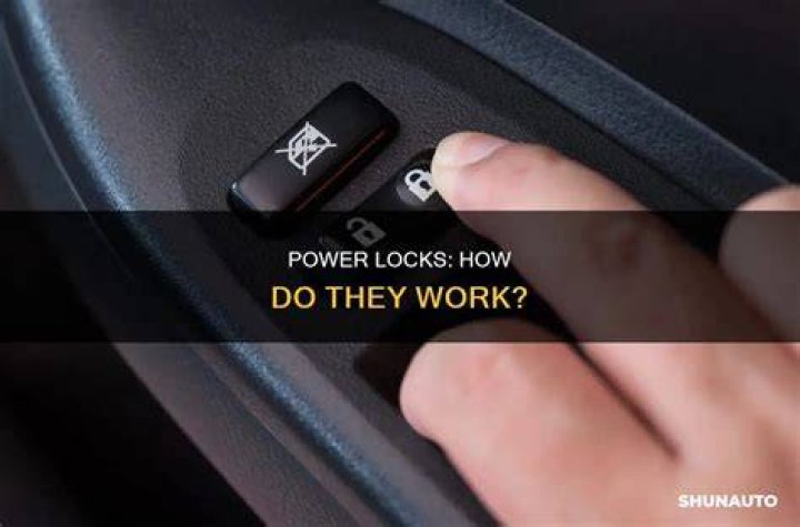How do manual car locks work?