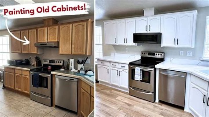 How Do You Paint Old Kitchen Cabinets??