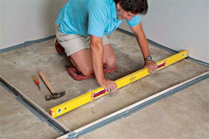 How do you use rapid set floor leveler?