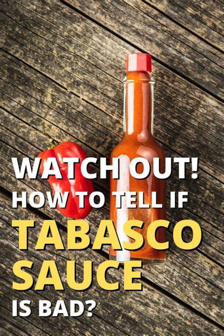 How Long Does Tabasco Sauce Age? (Correct answer)