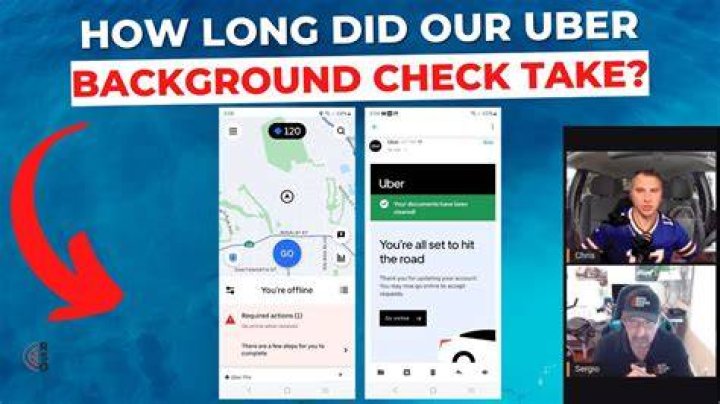 How long does Uber background check pending take?