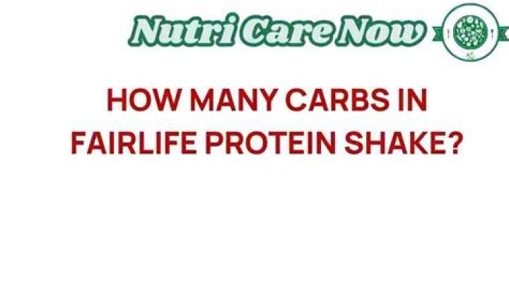 How Many Carbs For Peri-workout Shake? (Solution)