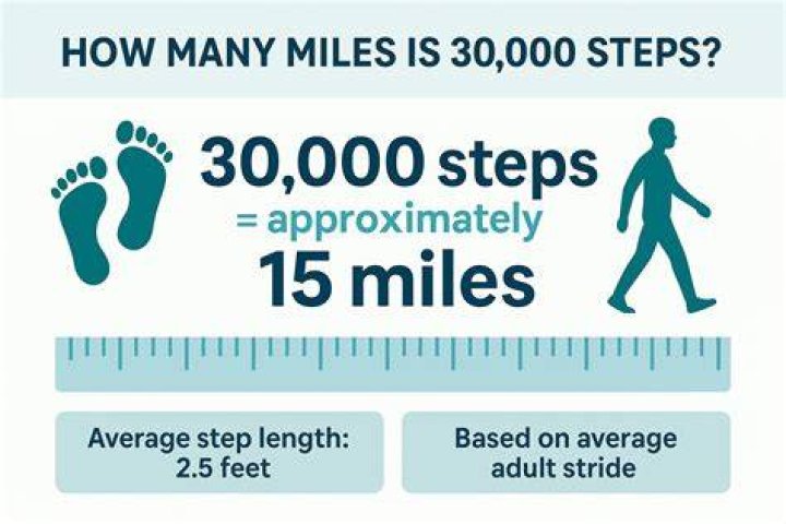 How many miles is 30000 steps?