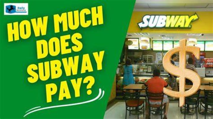 How Much Does Subway Pay? - The Best Jobs To Apply For