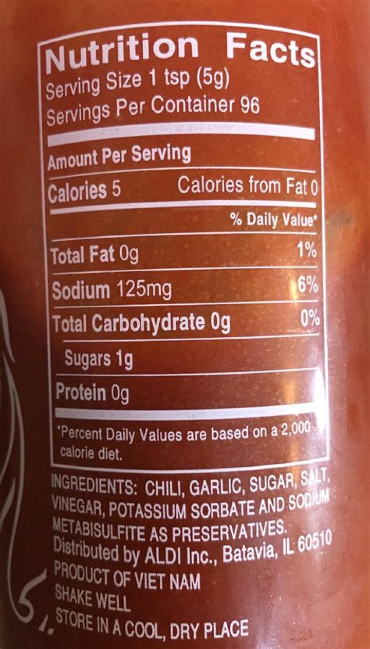 How Much Sugar In Sriracha Sauce? (Solution)