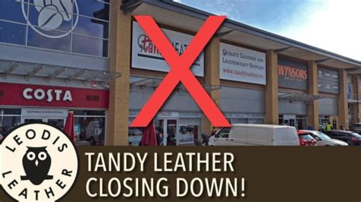 Is Tandy Leather closing down?