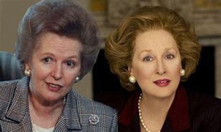 Meryl-Streep,-The-Iron-Lady,-FILM-4-THE-KOBAL-COLLECTION <p>Meryl Streep channels Margaret Thatcher in 'The Iron Lady', in an outfit designed by Consolata Boyle.</p>