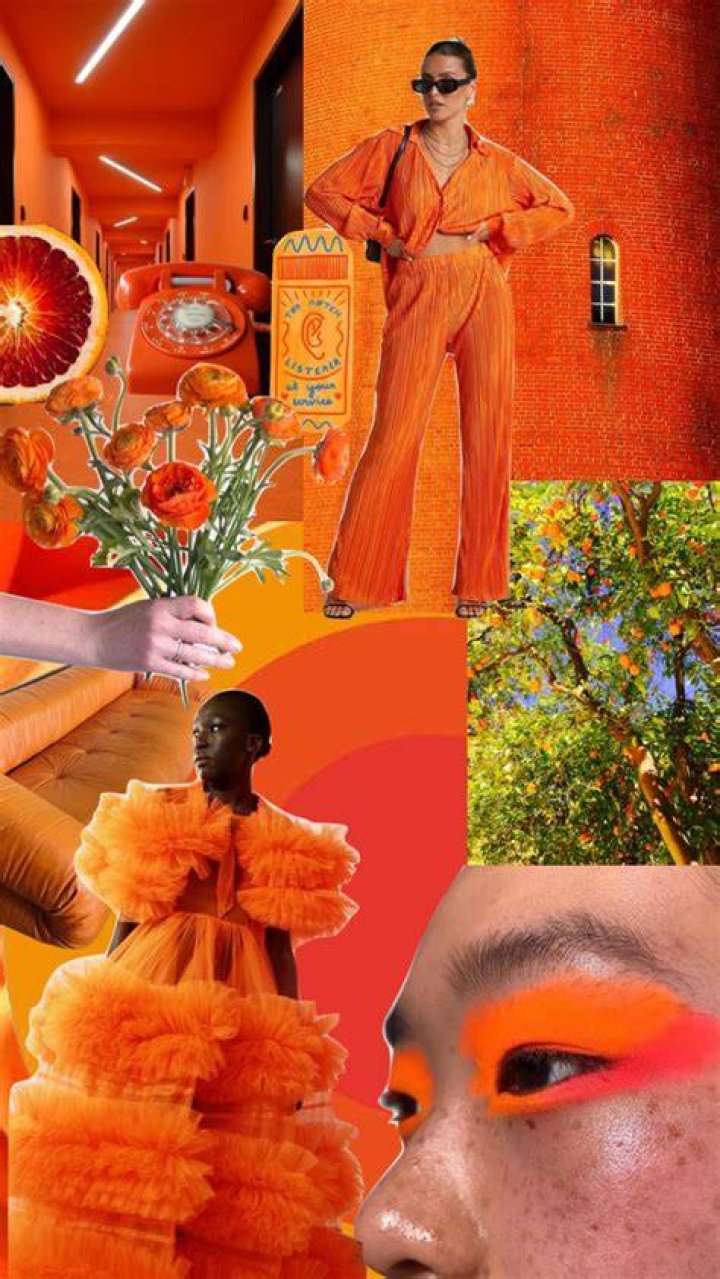 Orange, Fashion, Art, Orange, Fashion, Art,