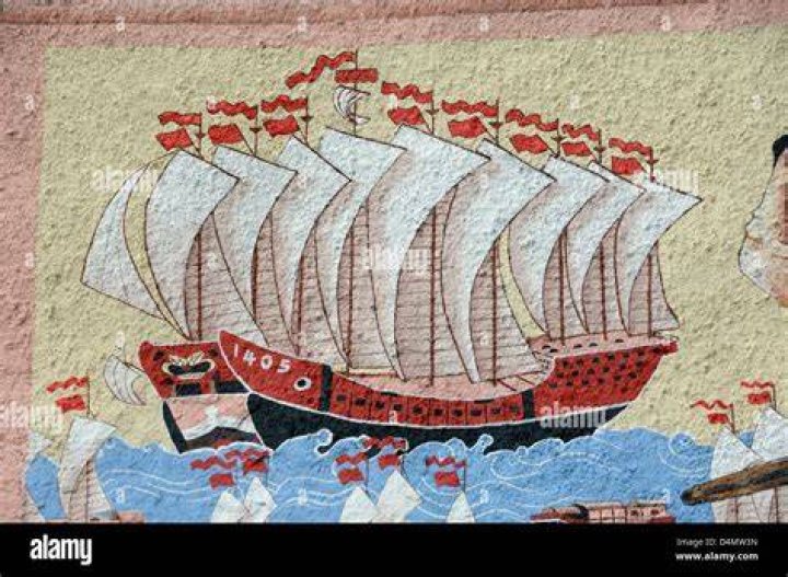 painting of zheng he