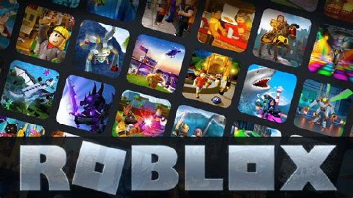 Promotional image of various Roblox games.