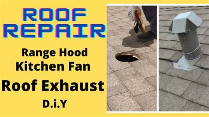 Question: Can A Range Hood Be Vented Through The Roof??
