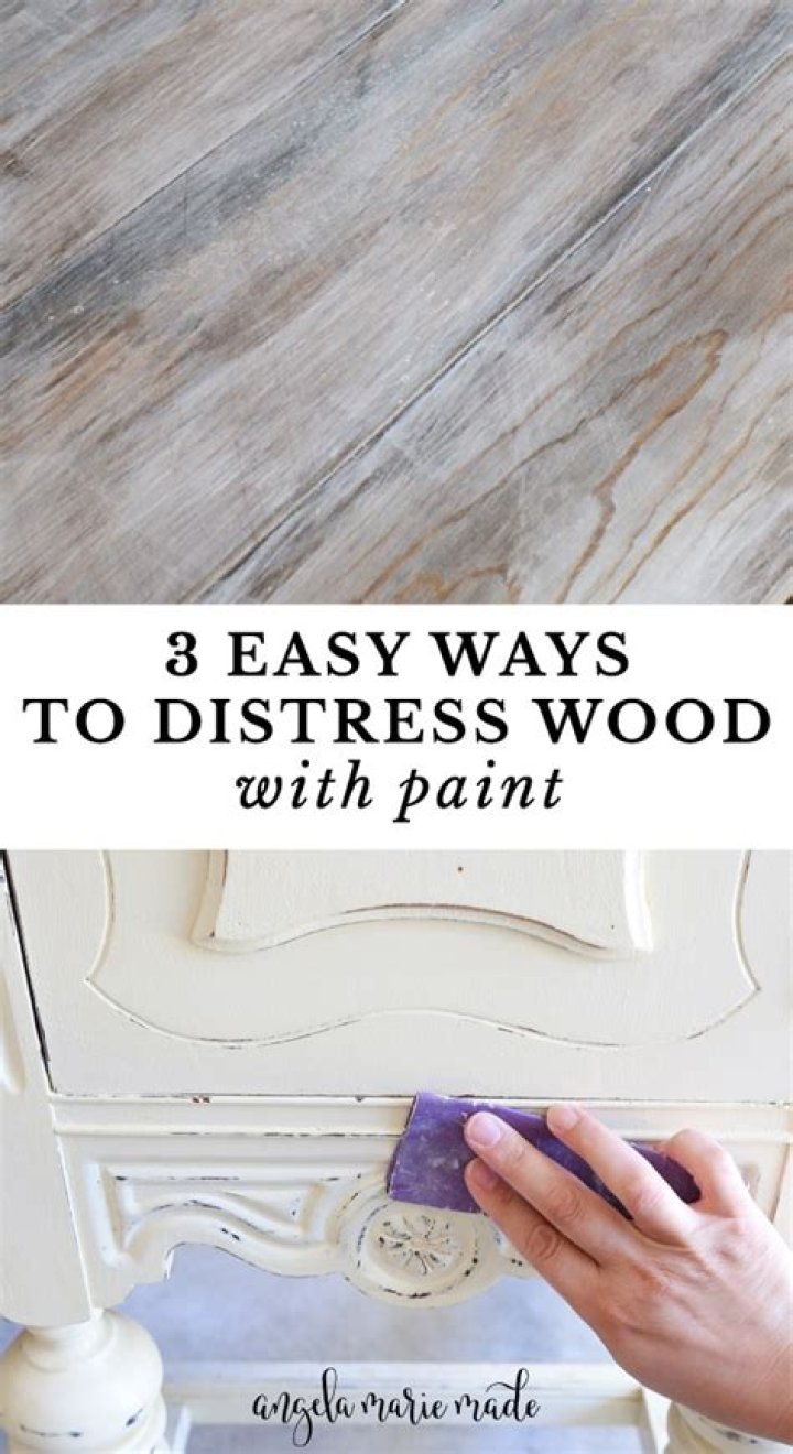 Quick Answer: How Do You Distress Painted Cabinets??
