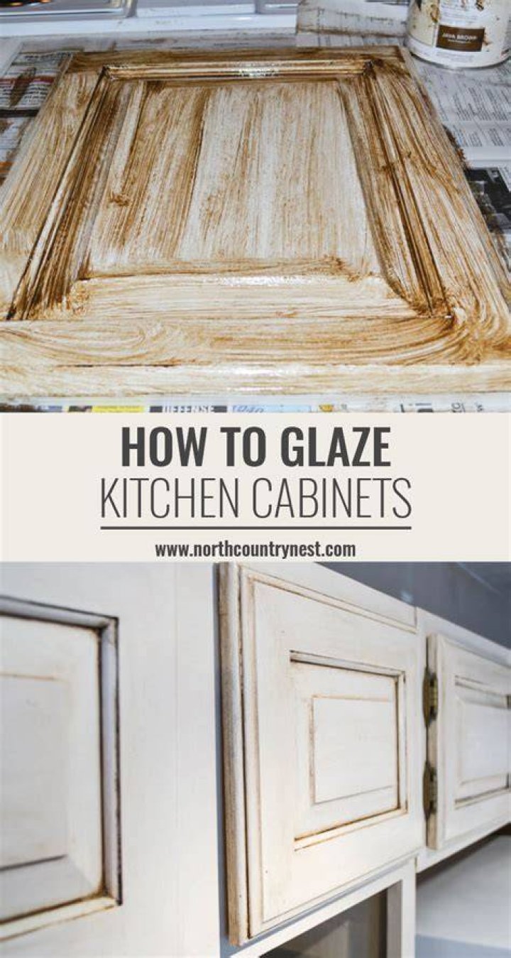 Quick Answer: How Do You Glaze Cabinets With Paint??