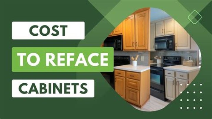 Quick Answer: How Much Does It Cost To Reface Kitchen Cabinets??