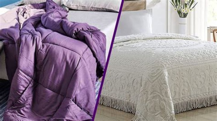 Should bedspreads touch the floor?