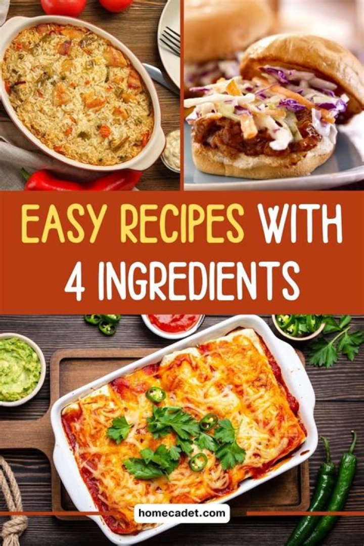 There Are Just 4 Ingredients