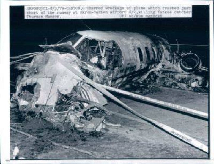What caused Thurman Munson plane crash?