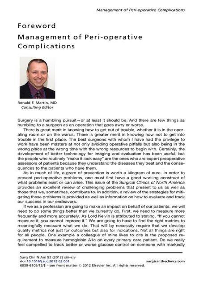What Is An Peri Operative Report? (Solution found)
