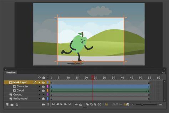 What is mask in animate?