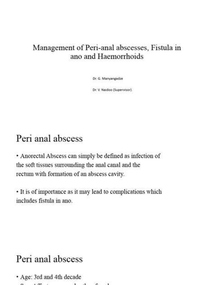 What Is Peri Anal? (Solution found)