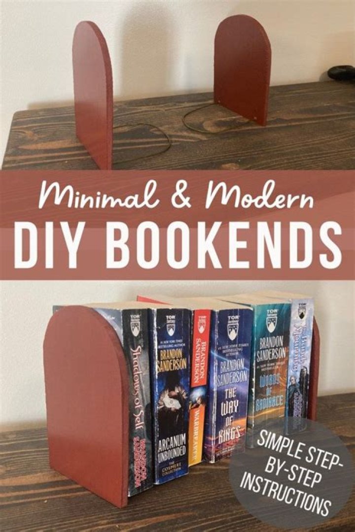 What to use as makeshift bookends?