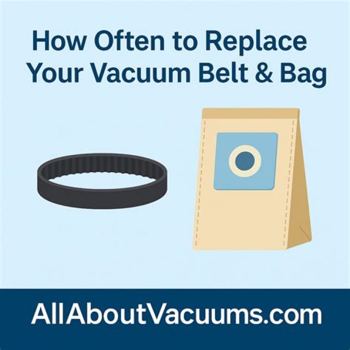 When should I replace my vacuum belt?