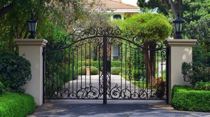 Where is front gate located?