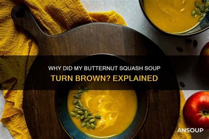 Why does butternut squash turn brown?