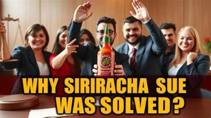 Why Sriracha Sues? (Solved)
